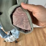 Savannah 100% Wool Blazer Jacket Size 12 Career Sage Green Neutral Lined Vintage Photo 9