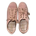 Vionic EUC/Like-New Brinley Dusty Rose Cushioned Lace-Up Suede Sneakers - 8.5 Photo 4