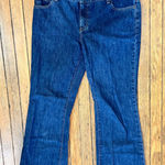 Eddie Bauer Eddie‎ Bauer Flare Leg Jeans Dark Wash Denim Womens Size 12R Photo 0