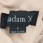 Madam X Red Lace One Shoulder Dress with Peplum NWT Size 6 Lace Cocktail Dress Photo 7