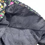 Alberto Makali Women’s Black Floral Embroidered Strapless Dress Photo 3