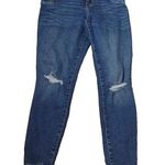 Isabel Maternity  skinny distressed fringe jeans size 2 Photo 0