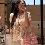 Pink Bow Shoulder Bag + Bag Charm Photo 2