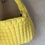 Free People  tote Quilted Carryall NEW sour citrus FP movement Photo 4