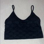 Juicy Couture  Black‎ Patterned Bralette Photo 0