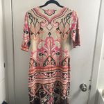 Charter Club  brown, tan, pink, coral  dress size small Photo 2