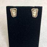 Cartoon Network Ed, Edd, and Eddy Plank Wood Stud Earrings Photo 0