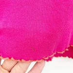 No Boundaries  Vintage Y2K Rhinestone Embroidered Be Mine Lace Trim Cami Top Pink Photo 6