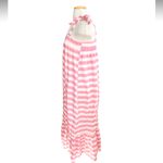 Sunshine Tienda Duval Stripe Florence Dress Size Medium NWT Pink Photo 7