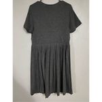 Vera Wang Simply Vera  Grey Knit Wrap Dress Size Large Photo 1