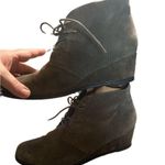 Michael Shannon  Rebeka SUEDE WEDGE ANKLE BOOTS Photo 4