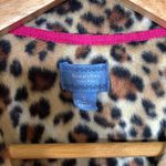 Simply Vera, Vera Wang Simply Vera Vera Wang Leopard Print Fleece Button Down Pajama Top Size S Photo 2