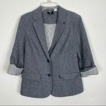 BDG  Grey Double Button Blazer Jacket Photo 2