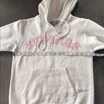J. America Women’s White Embroidered ‘Rutgers’ Hoodie Size M NEW Photo 7