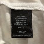 Trixxi Yellow white cottagecore puff-sleeve wrap-dress mini, ruffle feminine cruise, XL Photo 8