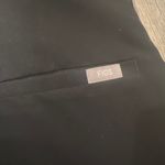 FIGS Scrub Top Black Photo 2