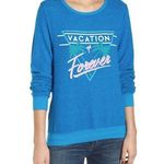 Wildfox DREAM SCENE Vacation Forever Sweatshirt SZ Extra Small NWT Photo 0