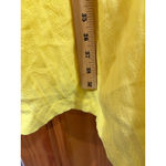 Plenty by Tracy Reese Yellow Cotton Summer Dress Resort Midi Small Photo 5