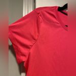 Danskin Now Size XL Neon Pink Crew Neck Short Sleeve Pullover Athletic Top Logo Photo 1