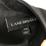 Lane Bryant Womens T Shirt Dress Keyhole Cutout V Neckline Stretch Black 14/16 Photo 2