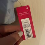 Xhilaration Xhiliration Light Blue Bikini Top, Size L, NWT Photo 1