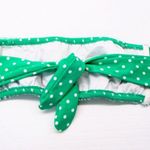 Victoria's Secret VS Kelly Green Polka Dot Bandeau Bralette Tube Top Photo 1