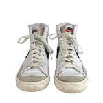 Nike  Blazer Mid '77 White Black Mid Top Lace Up Athletic Sneakers Shoes Size 7 Photo 1