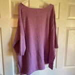 Pilcro  medium purple violet oversized tunic sweater boho raglan comfy lounge Photo 10