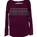 Eddie Bauer  Maroon Hiking Top Women’s Size Large Long Sleeve Lightweight Shirt!! Photo 0