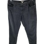 Eileen Fisher Womens Skinny Jeans Organic Cotton Stretch Gray 16 Photo 0