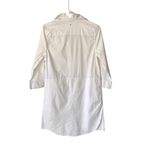 Cuyana  Poplin White Cotton Layered Shirt Dress size Small Photo 5