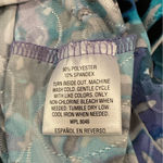 JM Collection  top in pretty shades of blue. P2P 23.5” length 27.5”, SIZE XL Photo 4