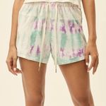TIE DYE SHORTS Green Size XS Photo 0