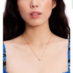 Kate Spade  Victoria Cluster Pendant Gold Necklace  Pearl Accents New Size 16” Photo 1