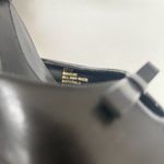 Bongo Vintage 90s Y2K  Black Bow Platform Chunky Heels Shoes Mary Jane Rockabilly Photo 6