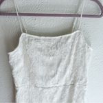 Lulus Lulu’s Romantic Fate White Lace Bodycon Mini Dress Sz Large Photo 3