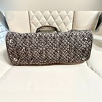Coach Taylor Python Animal Print tote Purse F26037 Gunmetal Leather trim Photo 11