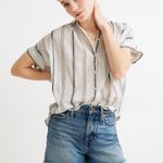 Madewell Central Shirt in Parkman Stripe Photo 1