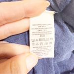 Free People  We The Free Love Letter Off Shoulder Ruffle Top Stone Washed Blue XS Photo 7