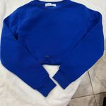 Roma Concept Blue Crew Neck Women's Sweater Photo 0