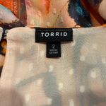 Torrid Women’s Abstract Print Blouse Size 2X Photo 6