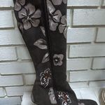 Paloma Barceló Brown Suede Stiletto Knee Photo 4