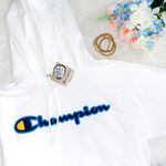 Champion Reverse Weave White Hoodie Photo 3