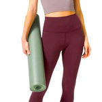 Lululemon  Align 25” Size 6 in Wine Red Burgundy Photo 0