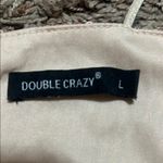 Gold Sequin Ruched Bodycon Mini Dress Size L Photo 3