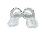 Lauren Lorraine Jade Flat Jewel Sandal Rhinestone Jelly Like Sole Size 10 NWB Photo 9