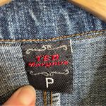 Ted Marynus Classic Blue Denim Duster Jacket Size Petite dress romper retro Photo 1