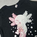 NEW Axolotl Boba Tea Graphic‎ T Photo 0