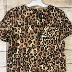ZARA shift leopard short dress women Size Small Photo 5
