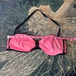 PINK - Victoria's Secret PINK Victoria’s Secret Black & Pink Backless Strapless Bra Women’s Size M Preppy Photo 10